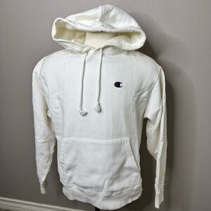 Champion Classic White Hoodie for Men